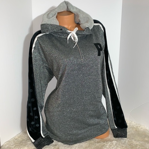 Victoria’s Secret shimmer hoodie LARGE - Picture 2 of 7